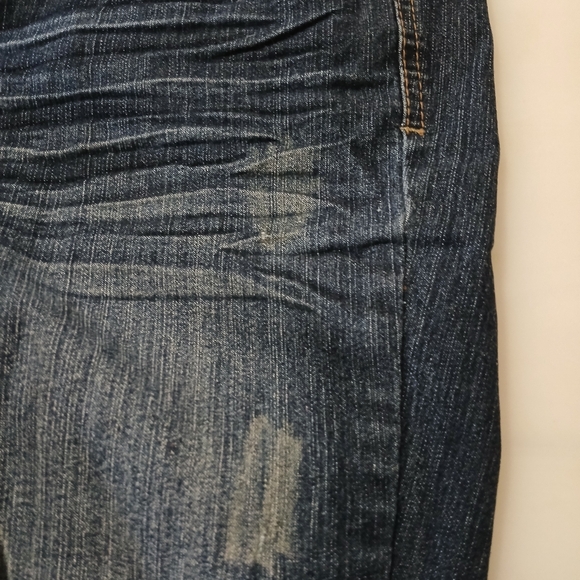 Loop 18 Size 11 Stretch Super Fancy Pockets Gold Stitching Design Factory Fading - Picture 5 of 11